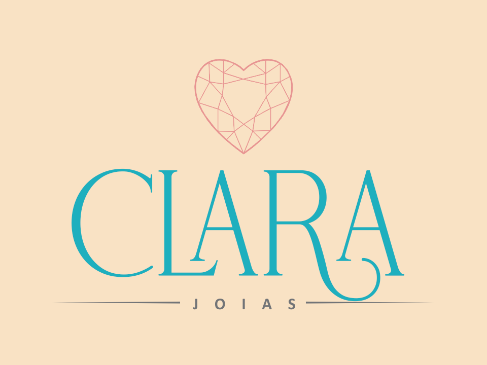 logotipo clara joias