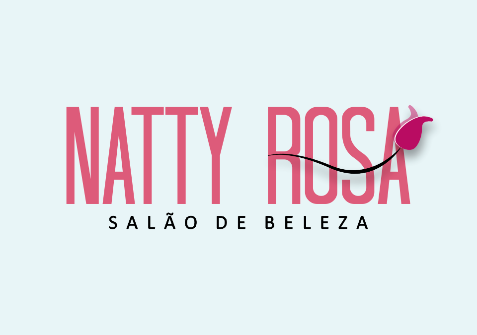 logotipo natty rosa
