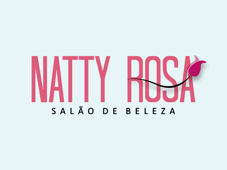 logotipo natty rosa